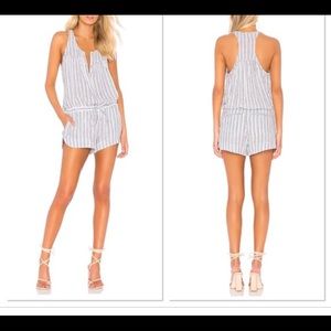 Stripe romper. Brand new with tags.
